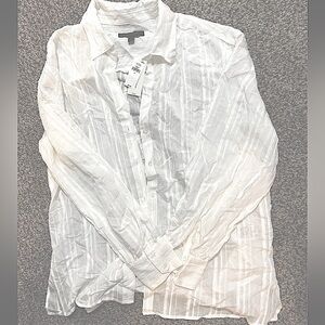 Banana Republic Sheer button down